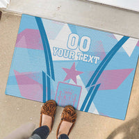 Custom Spain Football Rubber Doormat Simple Style - Wonder Print Shop