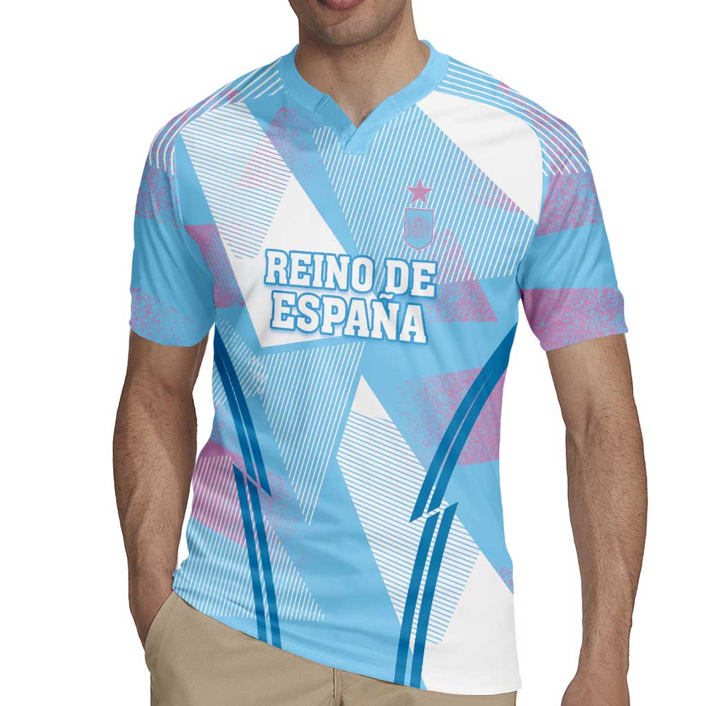 Custom Spain Football Rugby Jersey Simple Style - Wonder Print Shop