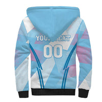 Custom Spain Football Sherpa Hoodie Simple Style - Wonder Print Shop