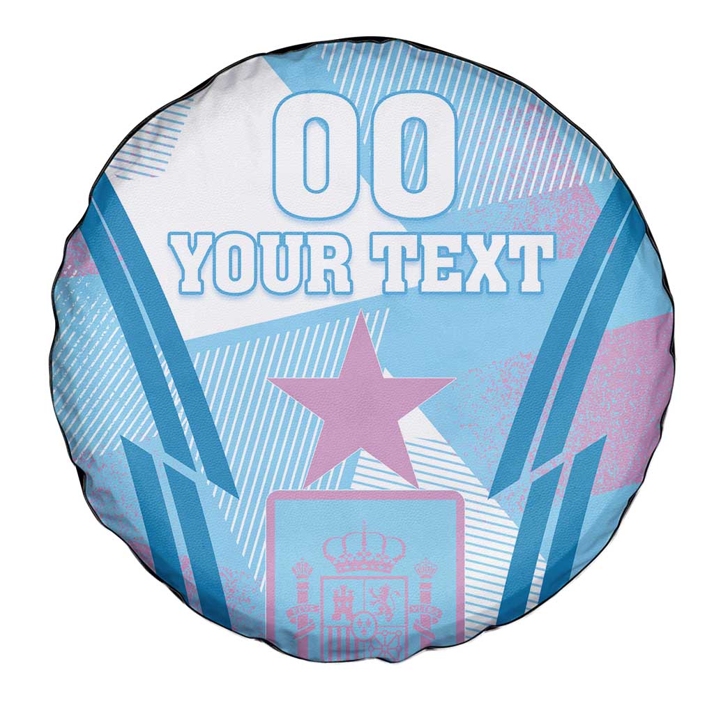 Custom Spain Football Spare Tire Cover Simple Style - Wonder Print Shop