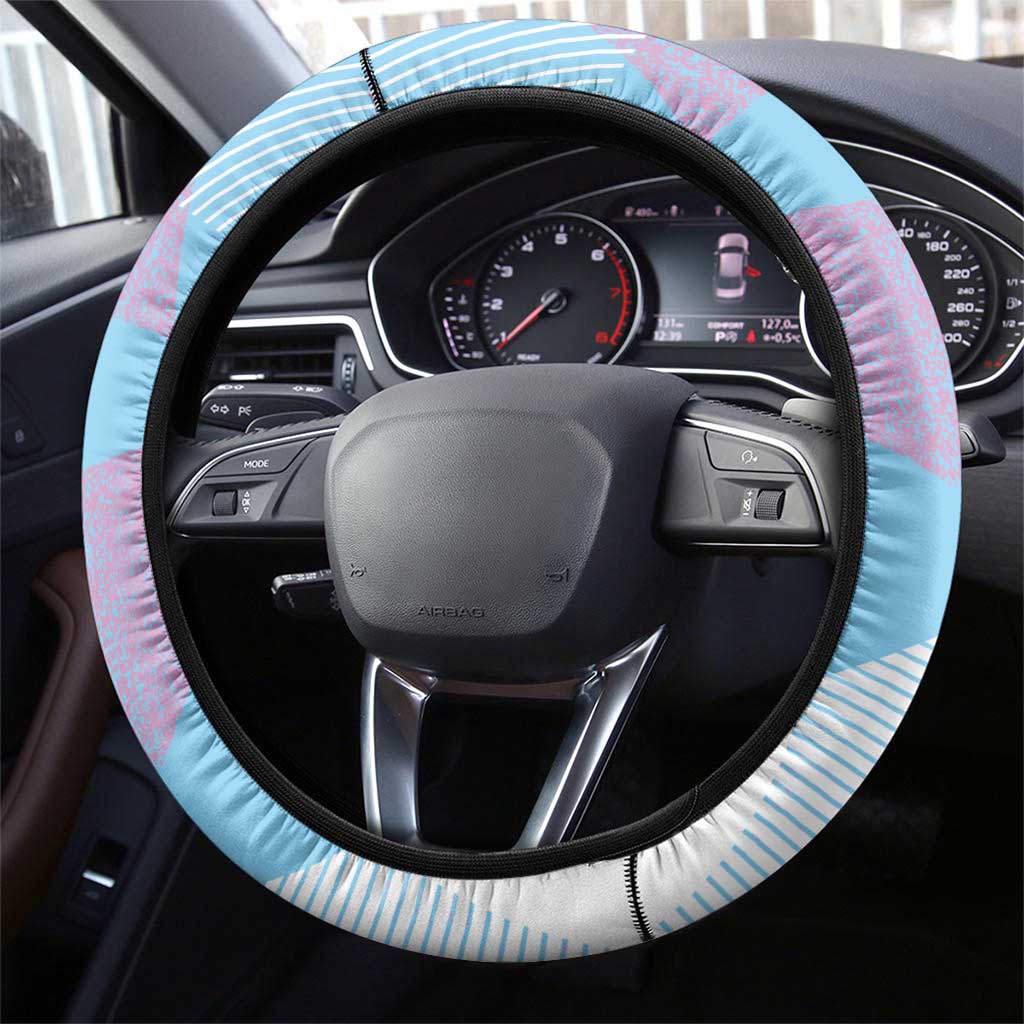 Spain Football Steering Wheel Cover Simple Style - Wonder Print Shop