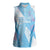 Custom Spain Football Women Sleeveless Polo Shirt Simple Style - Wonder Print Shop