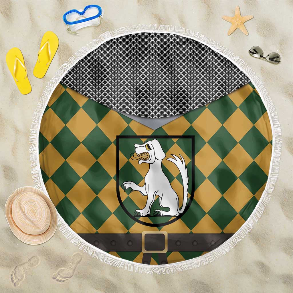 Knights Germany Costumes Beach Blanket - Wonder Print Shop