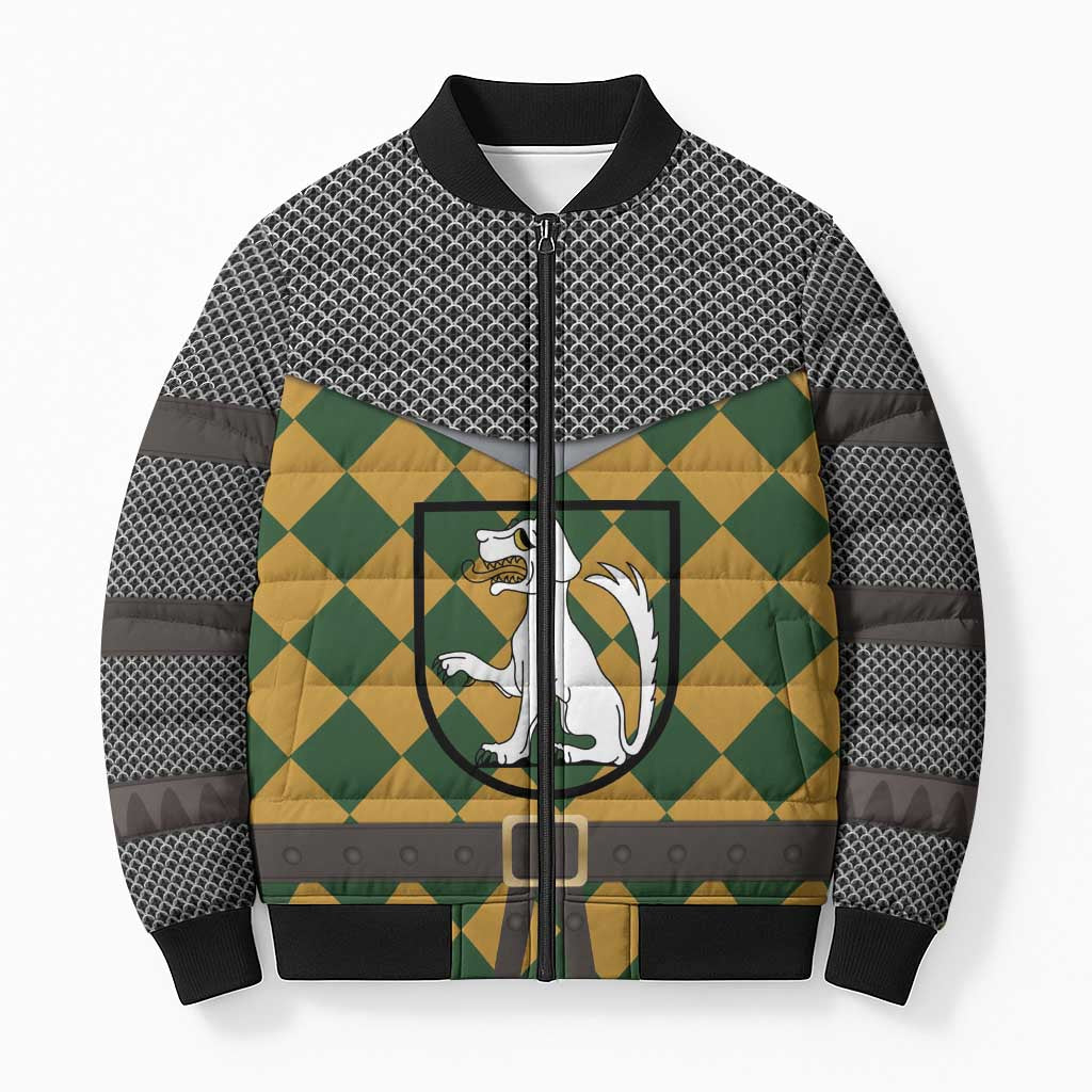 Knights Germany Costumes Bomber Puffer Jacket - Wonder Print Shop