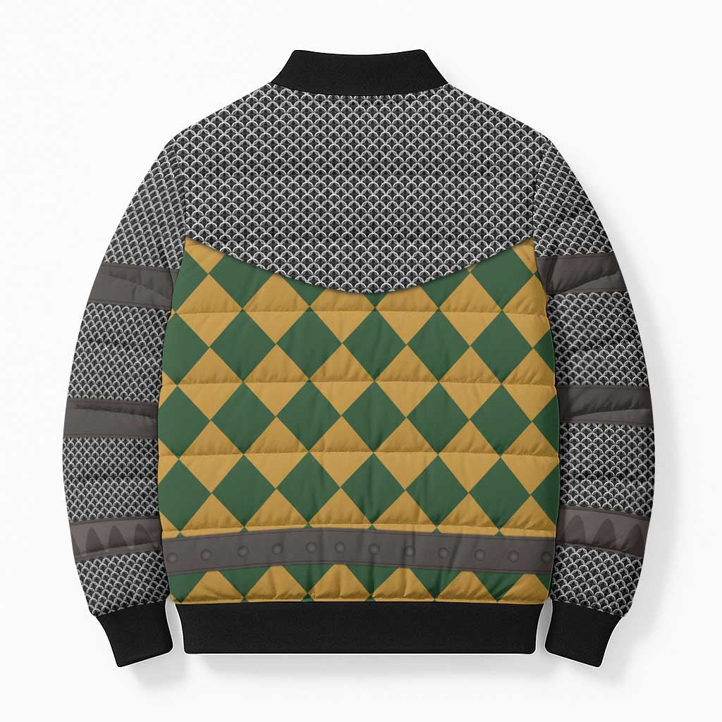 Knights Germany Costumes Bomber Puffer Jacket - Wonder Print Shop