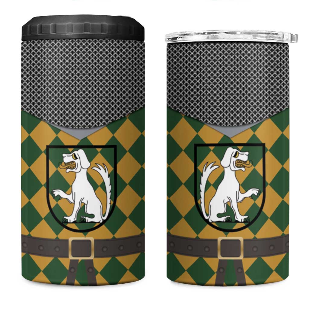 Knights Germany Costumes 4 in 1 Can Cooler Tumbler - Wonder Print Shop