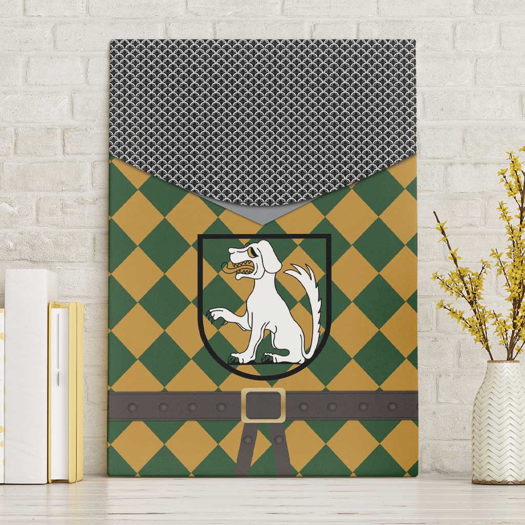 Knights Germany Costumes Canvas Wall Art - Wonder Print Shop