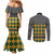 Knights Germany Costumes Couples Matching Mermaid Dress and Long Sleeve Button Shirt - Wonder Print Shop