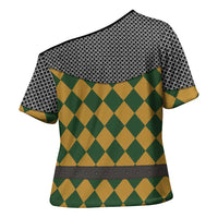 Knights Germany Costumes Cross Shoulder Shirt - Wonder Print Shop