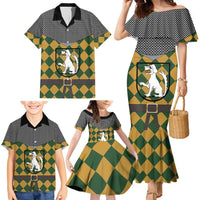 Knights Germany Costumes Family Matching Mermaid Dress and Hawaiian Shirt - Wonder Print Shop