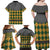 Knights Germany Costumes Family Matching Off Shoulder Maxi Dress and Hawaiian Shirt - Wonder Print Shop