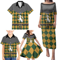 Knights Germany Costumes Family Matching Puletasi and Hawaiian Shirt - Wonder Print Shop