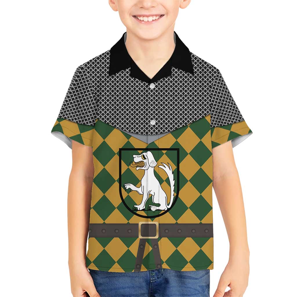 Knights Germany Costumes Family Matching Tank Maxi Dress and Hawaiian Shirt - Wonder Print Shop