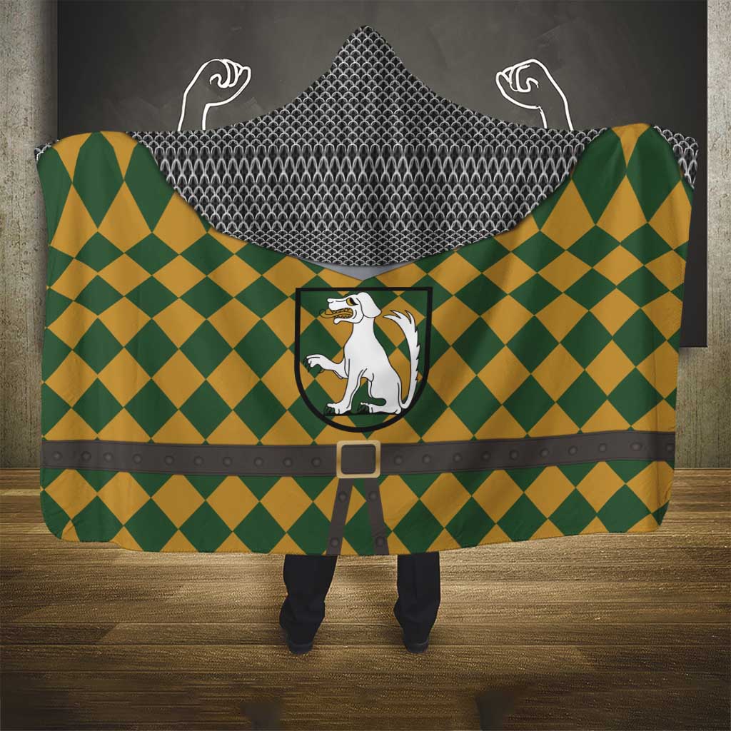 Knights Germany Costumes Hooded Blanket - Wonder Print Shop