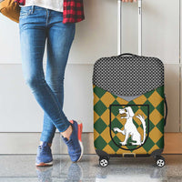 Knights Germany Costumes Luggage Cover - Wonder Print Shop