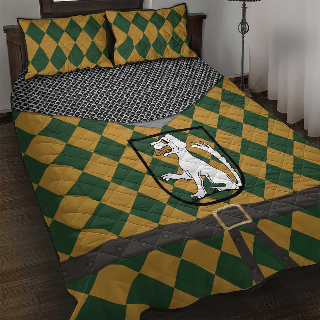 Knights Germany Costumes Quilt Bed Set - Wonder Print Shop