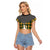 Knights Germany Costumes Raglan Cropped T Shirt - Wonder Print Shop