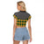 Knights Germany Costumes Raglan Cropped T Shirt - Wonder Print Shop