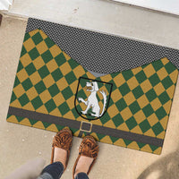 Knights Germany Costumes Rubber Doormat - Wonder Print Shop