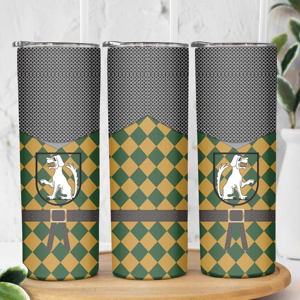 Knights Germany Costumes Skinny Tumbler - Wonder Print Shop