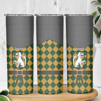 Knights Germany Costumes Skinny Tumbler - Wonder Print Shop