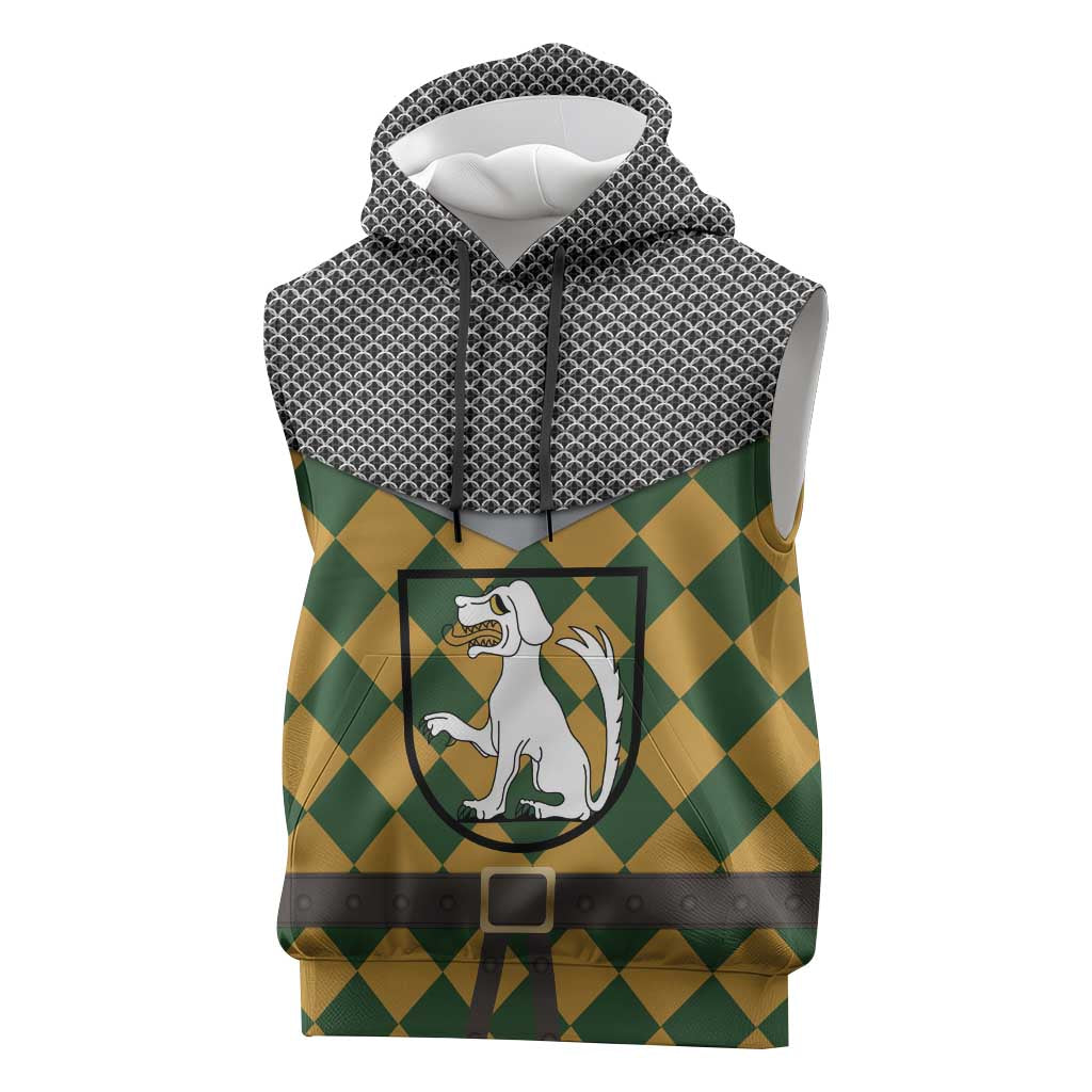 Knights Germany Costumes Sleeveless Hoodie - Wonder Print Shop
