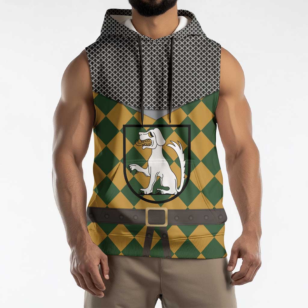 Knights Germany Costumes Sleeveless Hoodie - Wonder Print Shop