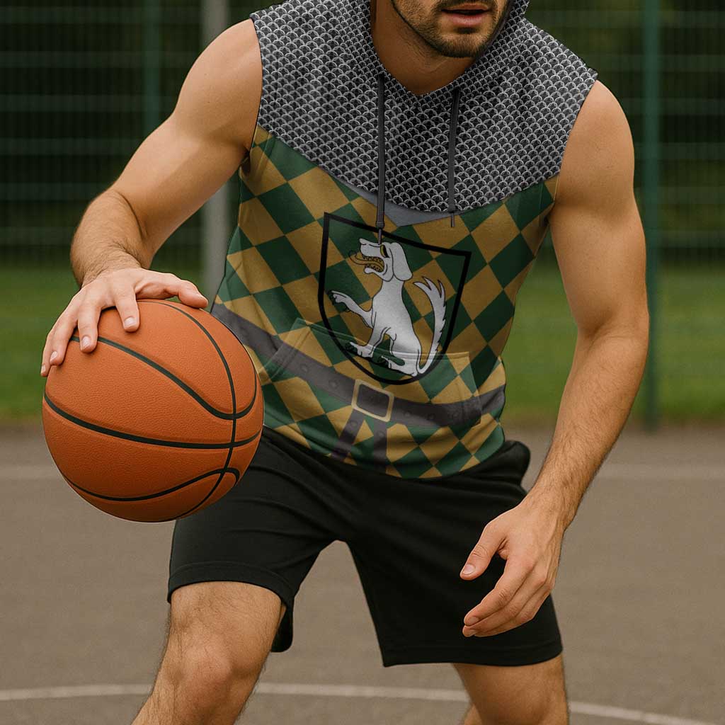 Knights Germany Costumes Sleeveless Hoodie - Wonder Print Shop