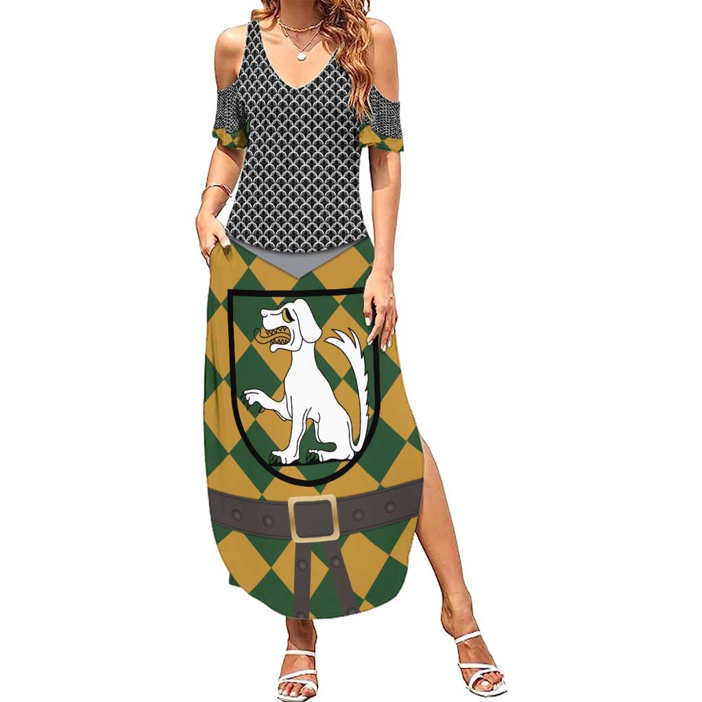 Knights Germany Costumes Summer Maxi Dress - Wonder Print Shop