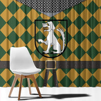 Knights Germany Costumes Window Curtain - Wonder Print Shop