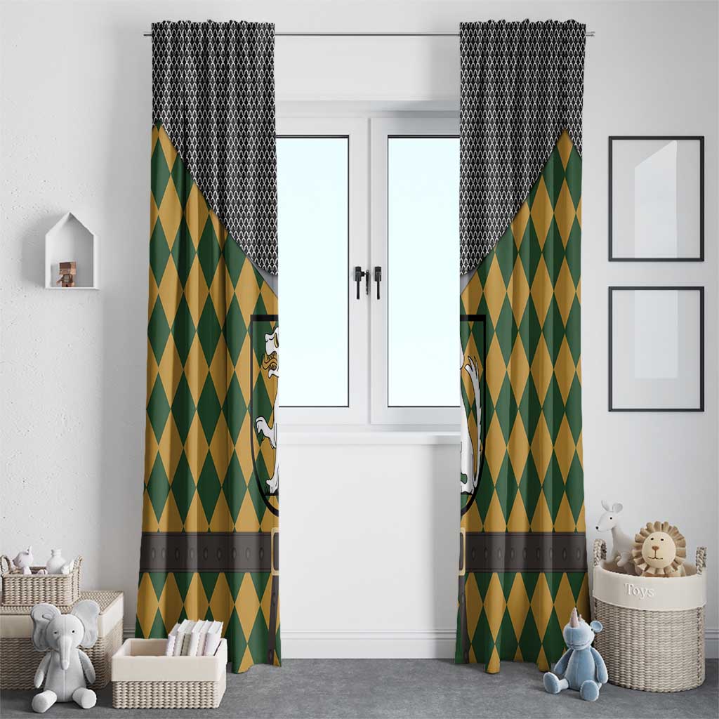 Knights Germany Costumes Window Curtain - Wonder Print Shop