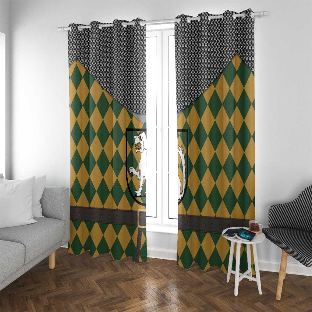 Knights Germany Costumes Window Curtain - Wonder Print Shop