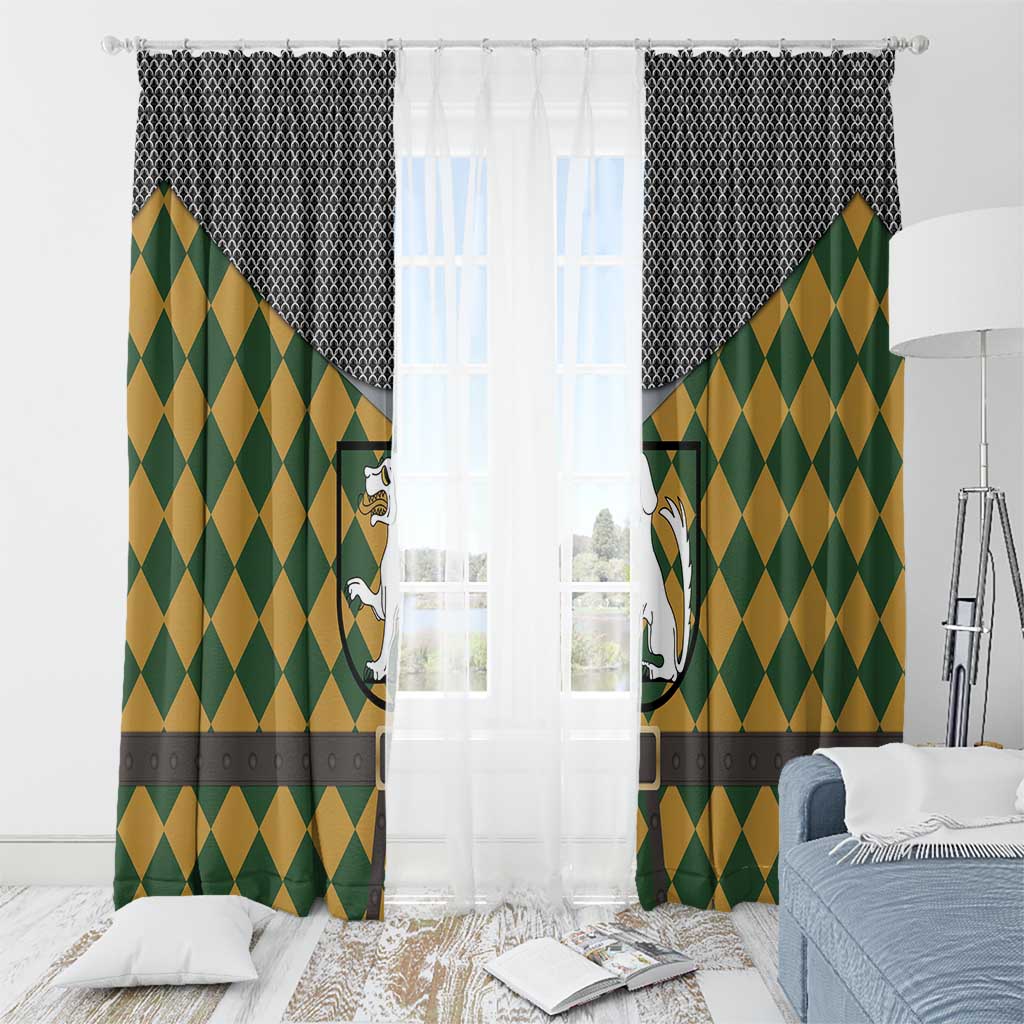 Knights Germany Costumes Window Curtain - Wonder Print Shop