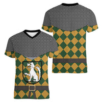 Knights Germany Costumes Women V-Neck T-Shirt - Wonder Print Shop