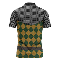 Knights Germany Costumes Zipper Polo Shirt - Wonder Print Shop