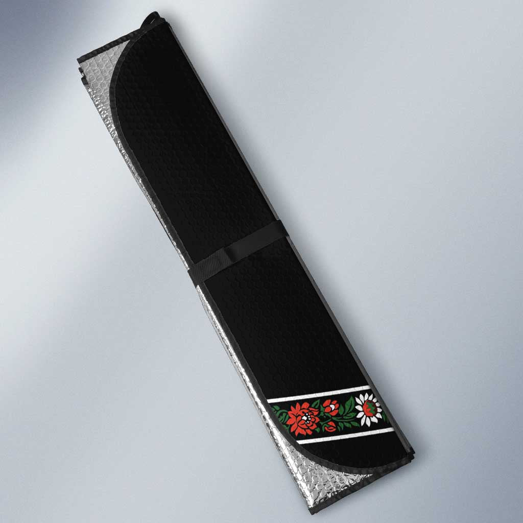 Oktoberfest Dirndl Costume Auto Sun Shade German Beer Festival - Wonder Print Shop