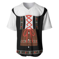Oktoberfest Dirndl Costume Baseball Jersey German Beer Festival - Wonder Print Shop