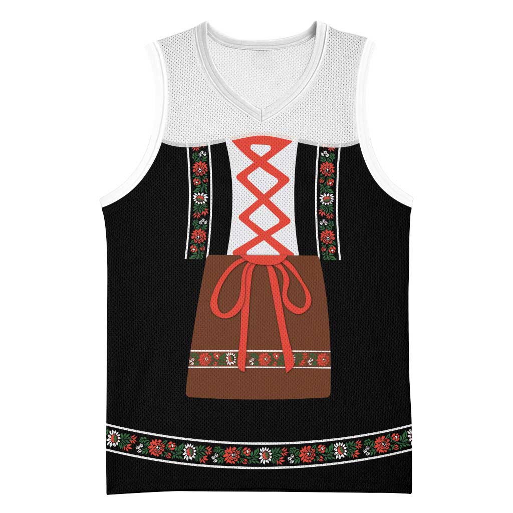 Oktoberfest Dirndl Costume Basketball Jersey German Beer Festival - Wonder Print Shop