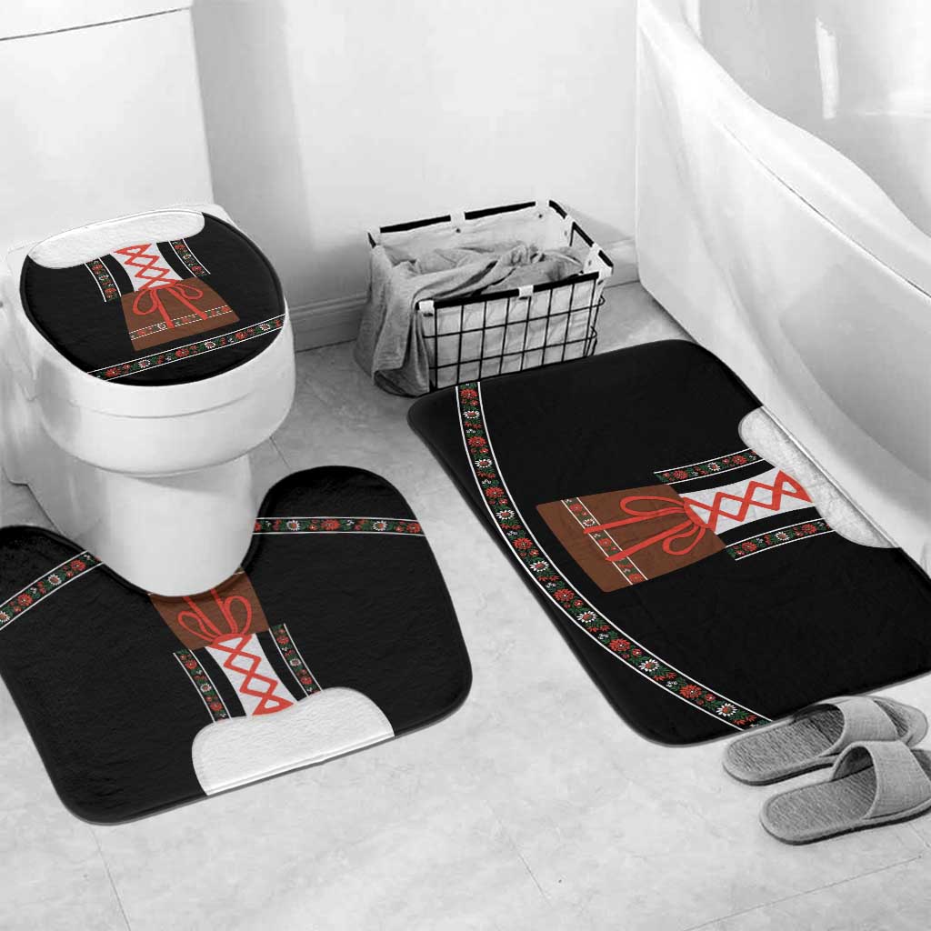 Oktoberfest Dirndl Costume Bathroom Set German Beer Festival - Wonder Print Shop