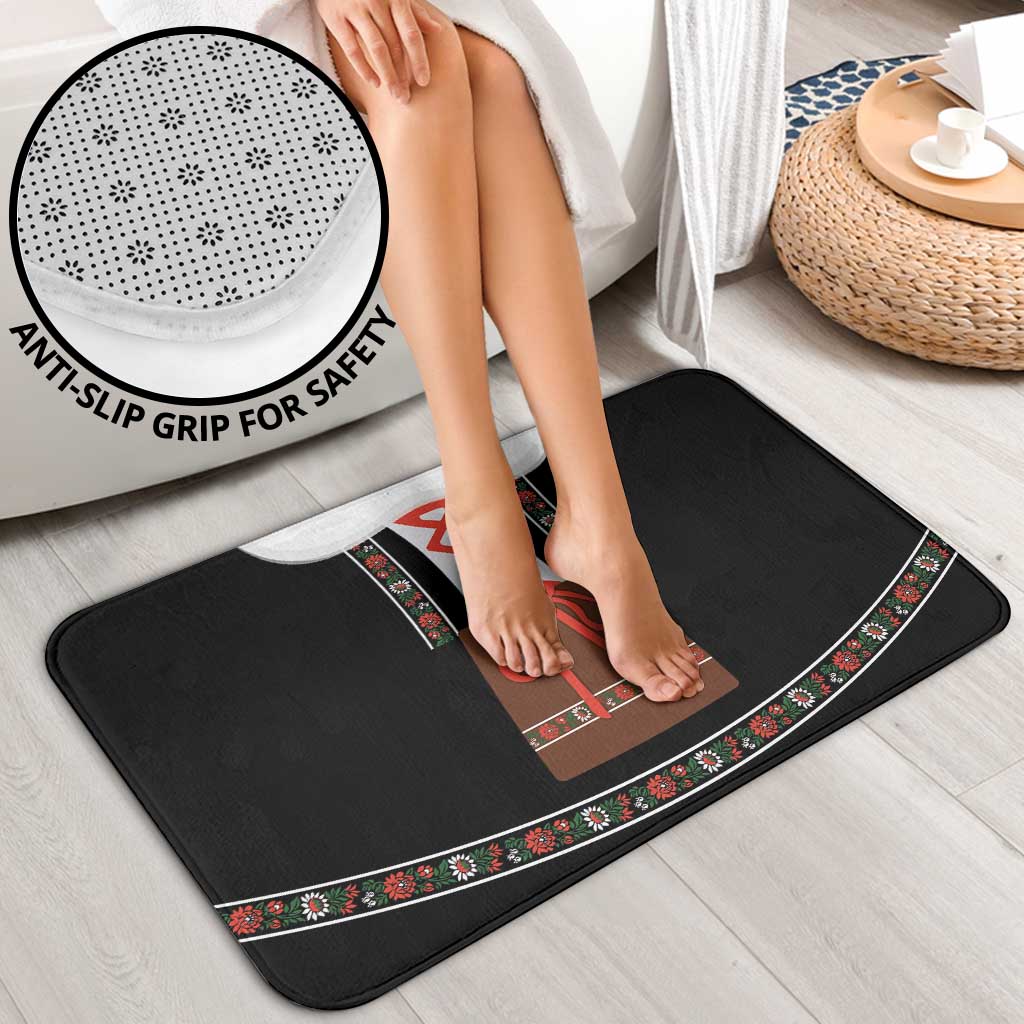 Oktoberfest Dirndl Costume Bathroom Set German Beer Festival - Wonder Print Shop