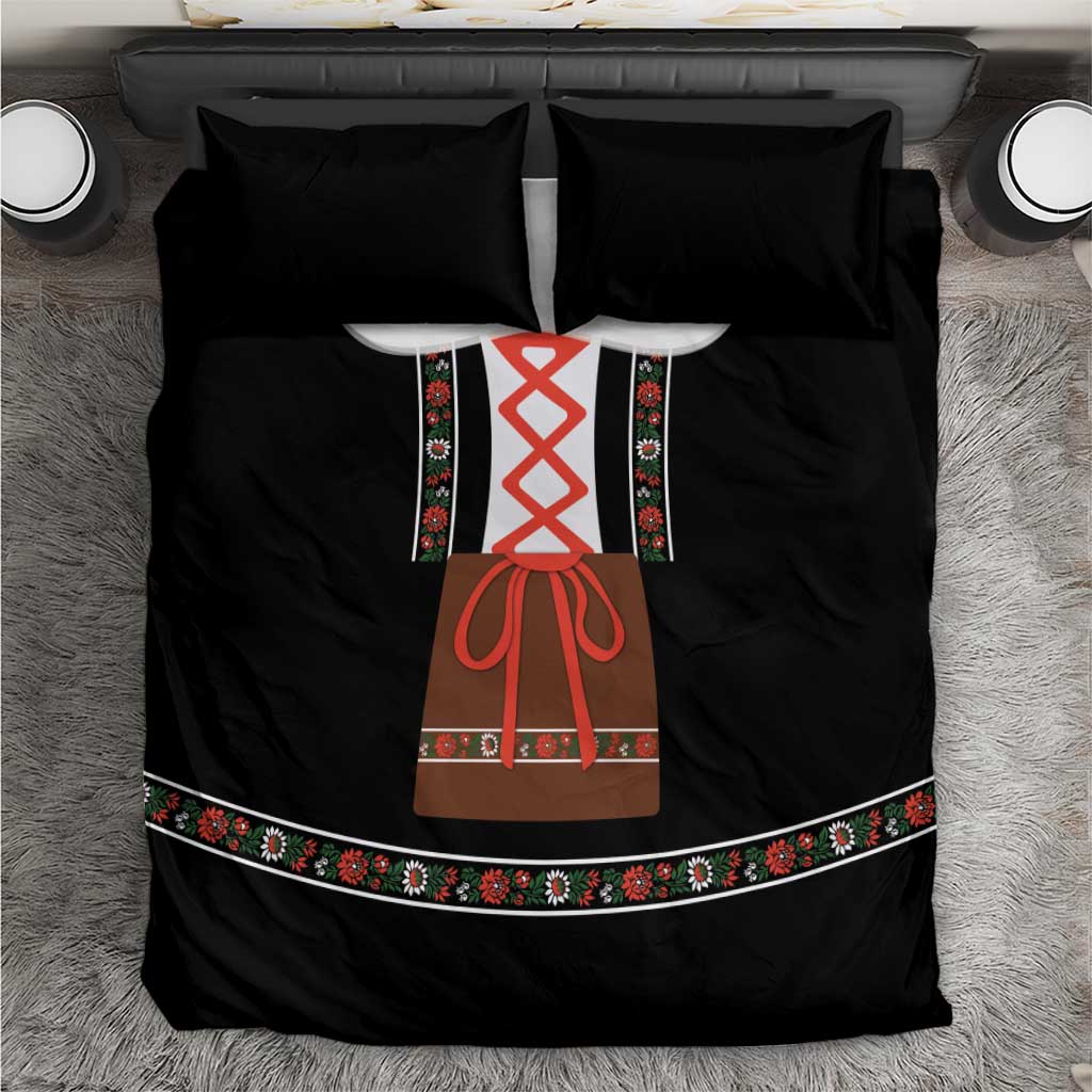 Oktoberfest Dirndl Costume Bedding Set German Beer Festival - Wonder Print Shop