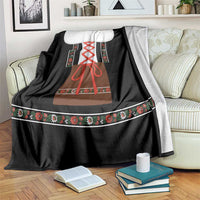 Oktoberfest Dirndl Costume Blanket German Beer Festival - Wonder Print Shop
