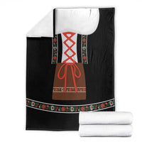 Oktoberfest Dirndl Costume Blanket German Beer Festival - Wonder Print Shop