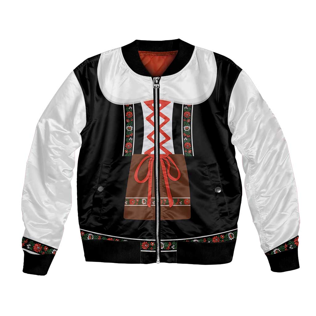 Oktoberfest Dirndl Costume Bomber Jacket German Beer Festival - Wonder Print Shop