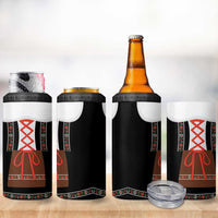 Oktoberfest Dirndl Costume 4 in 1 Can Cooler Tumbler German Beer Festival - Wonder Print Shop