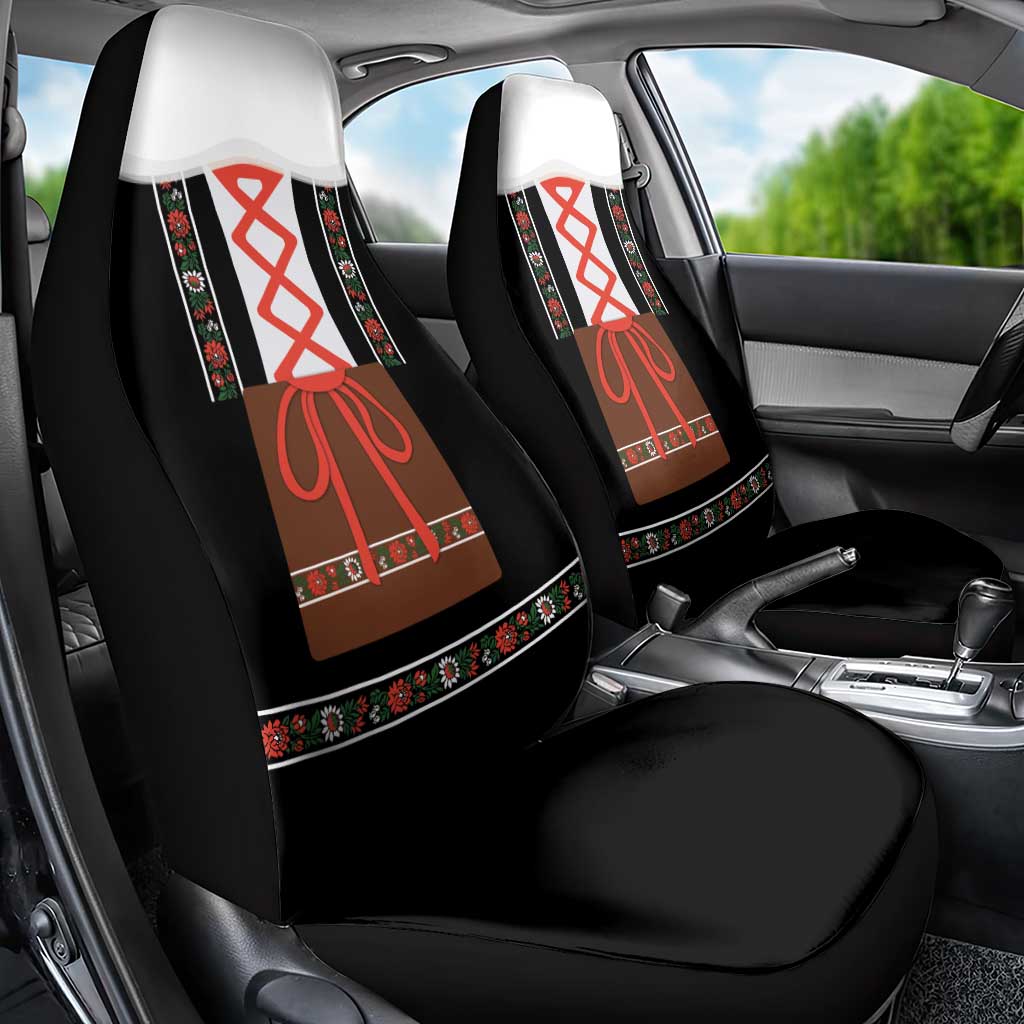Oktoberfest Dirndl Costume Car Seat Cover German Beer Festival - Wonder Print Shop
