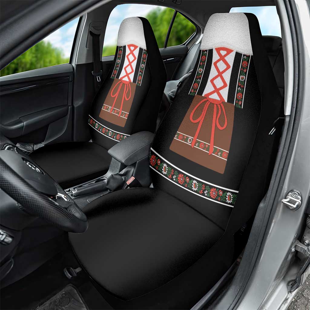 Oktoberfest Dirndl Costume Car Seat Cover German Beer Festival - Wonder Print Shop