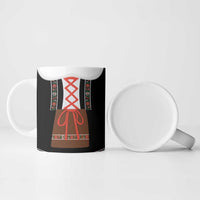 Oktoberfest Dirndl Costume Ceramic Mug German Beer Festival - Wonder Print Shop