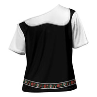 Oktoberfest Dirndl Costume Cross Shoulder Shirt German Beer Festival - Wonder Print Shop