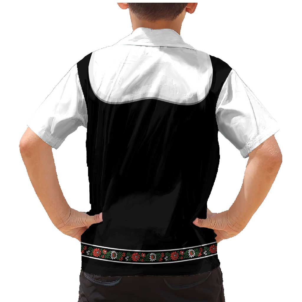 Oktoberfest Dirndl Costume Family Matching Mermaid Dress and Hawaiian Shirt German Beer Festival - Wonder Print Shop